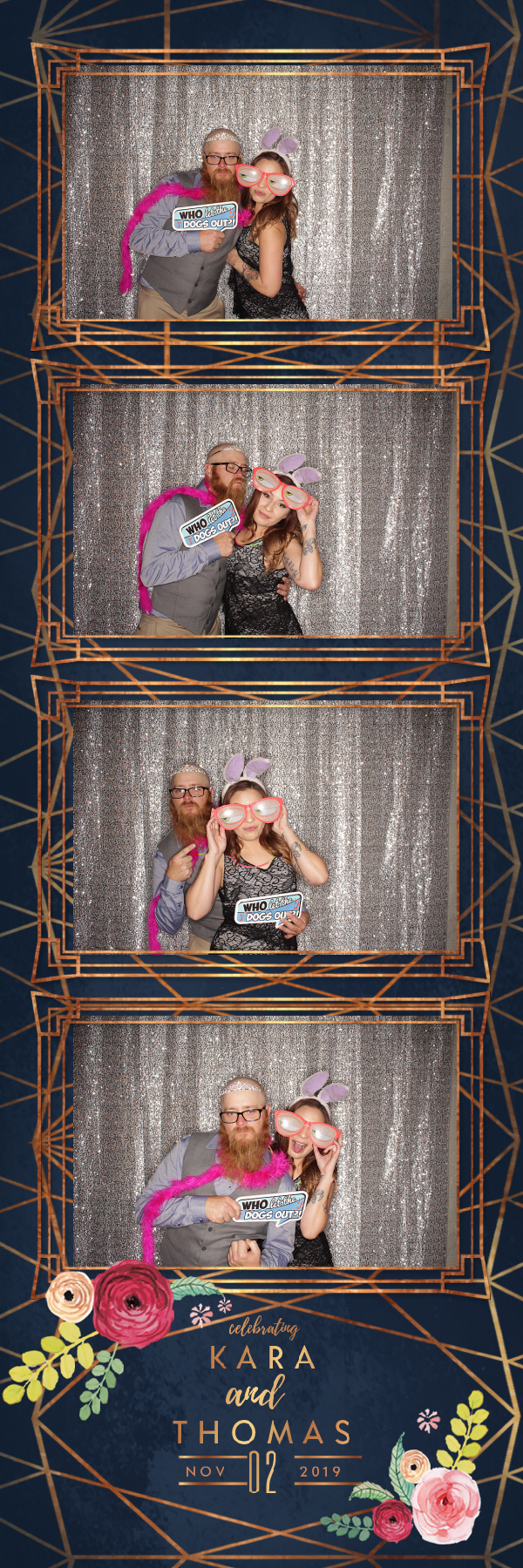 Kara and Thomas Wedding | View more photos from the event at gallery.photoboothbillings.com/u/PhotoBoothBillings/Kara-and-Thomas-Wedding